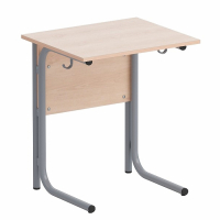 Стол ученический одноместный на круглой трубе - fgospostavki.ru - Королёв