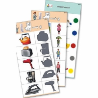 Комплект из 10 карточек "Обучающий калейдоскоп для ДО. Эксперимент. Температура" - fgospostavki.ru - Королёв