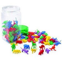 Счетный материал фигурки "Дикие животные" - fgospostavki.ru - Королёв