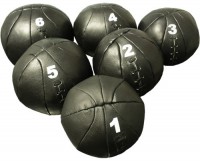 Медицинбол (1 килограмм, натуральная кожа) - fgospostavki.ru - Королёв