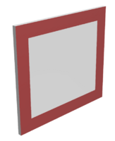 Щит баскетбольный навесной на шведскую стенку (ламинированная фанера), размер 400х450 миллиметров - fgospostavki.ru - Королёв