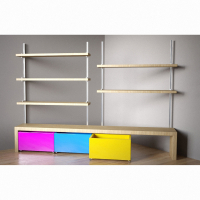 Стеллаж «Яркие дни» - fgospostavki.ru - Королёв