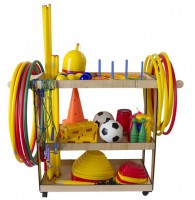 Тележка с гимнастическим снарядом - fgospostavki.ru - Королёв