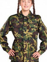 Костюм детский военно-полевой зелёный кмф - fgospostavki.ru - Королёв