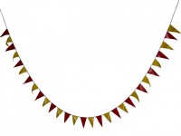 Флажная лента (5 метров, флажок 10*20 сантиметров) - fgospostavki.ru - Королёв