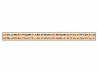 Стенд-лента "Алфавит" (английский язык) - fgospostavki.ru - Королёв