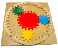 Тактильно-развивающая панель “Планетарный механизм” - fgospostavki.ru - Королёв