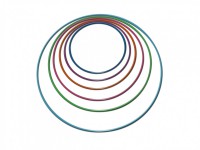 Обруч гимнастический стальной окрашенный (750 миллиметров, 700 грамм) - fgospostavki.ru - Королёв