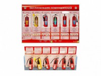 Электрифицированный стенд-тренажер "Эксплуатация огнетушителей" с разрезными агрегатами - fgospostavki.ru - Королёв