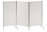 Ширма медицинская из нержавеющей стали без колес 3 секции - fgospostavki.ru - Королёв