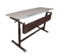 Стол ученический "Киташка - 2" двухместный регулируемый - fgospostavki.ru - Королёв
