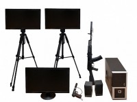 Учебно-тренировочный комплекс огневой подготовки "Стрелец-2/М" (мишень-монитор, массогабаритные макеты оружия АК и ПМ) - fgospostavki.ru - Королёв