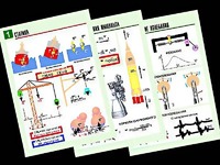 Комплект таблиц "Механика. Законы сохранения. Колебания и волны" (8 таблиц, формат А1, ламинированные) - fgospostavki.ru - Королёв