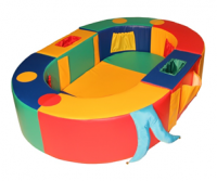 Манеж овальный 150х100х30 сантиметров - fgospostavki.ru - Королёв