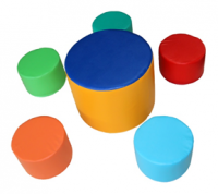 Игровая мебель "Посиделки" (6 банкеток) - fgospostavki.ru - Королёв