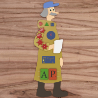 Бизиборд «Почтальон Печкин» - fgospostavki.ru - Королёв