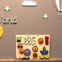 Бизиборд «Весёлые игры» - fgospostavki.ru - Королёв