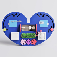 Бизиборд «Большое синее сердце» - fgospostavki.ru - Королёв