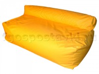 Диван для релаксации с гранулами желтый - fgospostavki.ru - Королёв