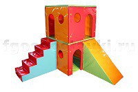 Домик игровой двухэтажный (комплект) - fgospostavki.ru - Королёв