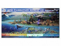 Интерактивный электрифицированный стенд "Эры развития жизни на Земле" - fgospostavki.ru - Королёв
