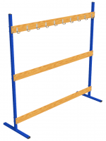 Стеллаж для лыж на 10 пар лыж - fgospostavki.ru - Королёв