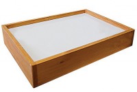 Мини планшет для рисования песком из дерева с белой подсветкой - fgospostavki.ru - Королёв