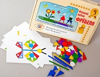 Игровой набор Фребеля "Конструктор плоскостной-3" (Серия "Эксперимент") - fgospostavki.ru - Королёв