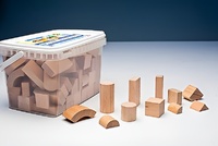 Игровой набор Фребеля "Конструктор" (111 элементов, бук, серия "Красота вокруг нас") - fgospostavki.ru - Королёв