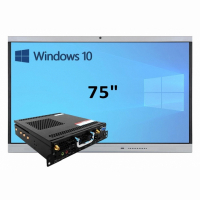 Интерактивная панель 75" (встроенный ПК, Win10) - fgospostavki.ru - Королёв