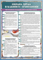 Стенд "Охрана труда в кабинете технологии" - fgospostavki.ru - Королёв