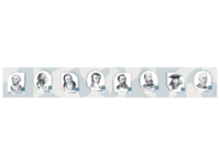 Стенд-лента "Выдающиеся ученые-химики" - fgospostavki.ru - Королёв