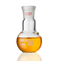 Колба плоскодонная со шлифом 50 мл. - fgospostavki.ru - Королёв