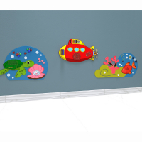 Комплект бизибордов «Подводный мир» 3 в 1 - fgospostavki.ru - Королёв