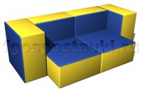 Комплект мебели из 6-ти пуфиков ВИК - fgospostavki.ru - Королёв