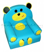 Кресло "Мишка" ВИК с подлокотниками и аппликацией - fgospostavki.ru - Королёв