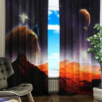 Комплект светонепроницаемых штор "Марсианская одиссея" - fgospostavki.ru - Королёв