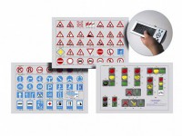 Базовый комплект светового оборудования "Дорожные знаки. Светофоры" с сенсорным беспроводным пультом дистанционного управления - fgospostavki.ru - Королёв