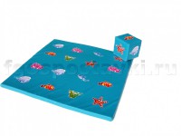 Игровой мат "Море" с кубиком - fgospostavki.ru - Королёв