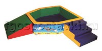 Сухой бассейн "Морская крепость" 1,5х1,2м - fgospostavki.ru - Королёв