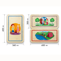 Набор стеновых панелей «Мои увлечения - Любимые занятия» - fgospostavki.ru - Королёв