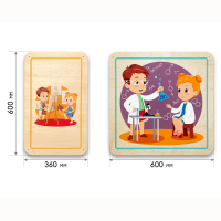 Набор стеновых панелей «Мои увлечения - Весёлые эксперименты» - fgospostavki.ru - Королёв