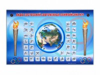 Электрифицированный стенд "Виды состязаний современных Олимпийских игр" - fgospostavki.ru - Королёв