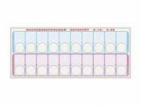 Панно "Объекты, предназначенные для демонстрации последовательного пересчета от 0 до 10; от 0 до 20" + комплект тематических магнитов - fgospostavki.ru - Королёв