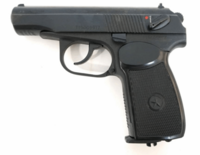 Массогабаритный лазерный макет пистолет Макарова ПМ со встроенным лазерным модулем и аккумуляторной батареей - fgospostavki.ru - Королёв