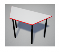 Стол ученический трапеция - fgospostavki.ru - Королёв