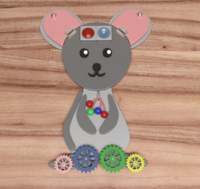 Бизиборд «Мышка-норушка» - fgospostavki.ru - Королёв