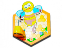 Бизиборд «Пчелиные соты №1» - fgospostavki.ru - Королёв