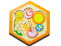 Бизиборд «Пчелиные соты №5» - fgospostavki.ru - Королёв