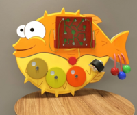 Бизиборд «Рыба-еж» - fgospostavki.ru - Королёв